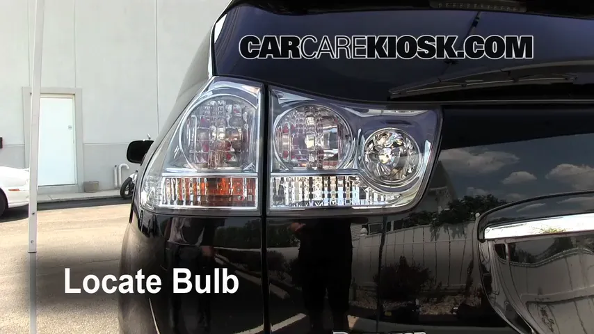 2008 Lexus RX350 3.5L V6 Lights Brake Light (replace bulb)
